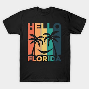 Hello Florida Summer Beach T-Shirt